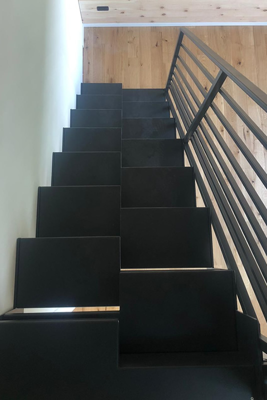 Scala interna in ferro alla marinara